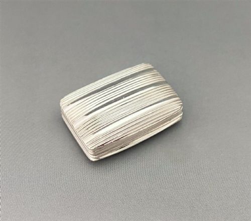 A Gorgeous George IV Silver Vinaigrette