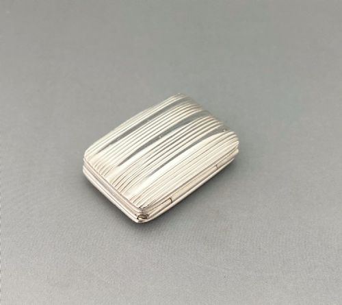 fig 1. A gorgeous George IV silver vinaigrette