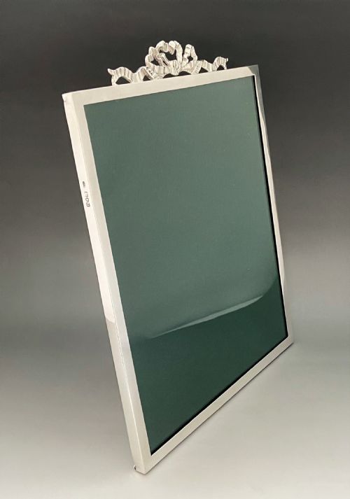 fig 1. An excellent large silver photo frame