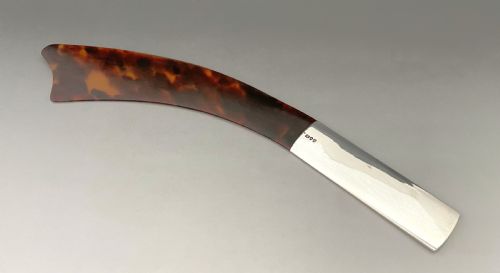 A Handsome Silver & Tortoiseshell Victorian Page Turner