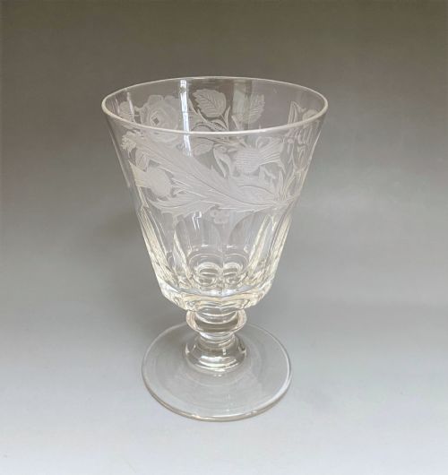fig 1. A fabulous Victorian Scottish/English themed rummer