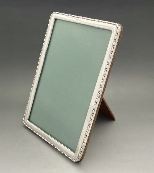 fig 1. A charming George V silver photo frame