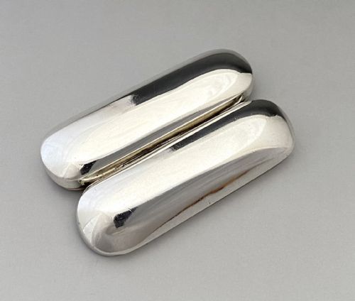 fig 1. A rare George III Silver toothpick box/ holder