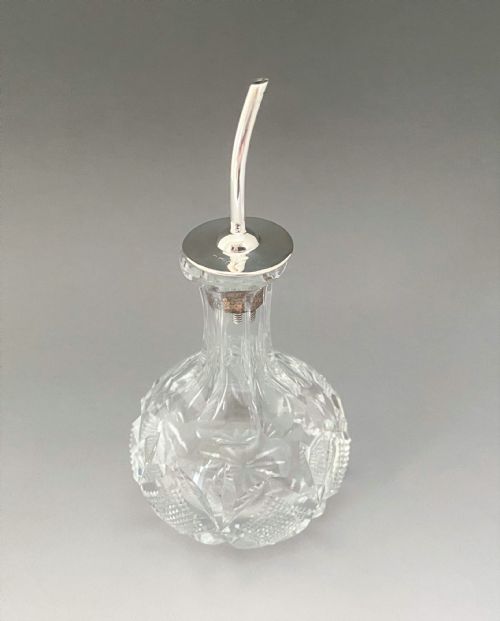 fig 1. A Lovely Silver Mounted Bitters Jigger
