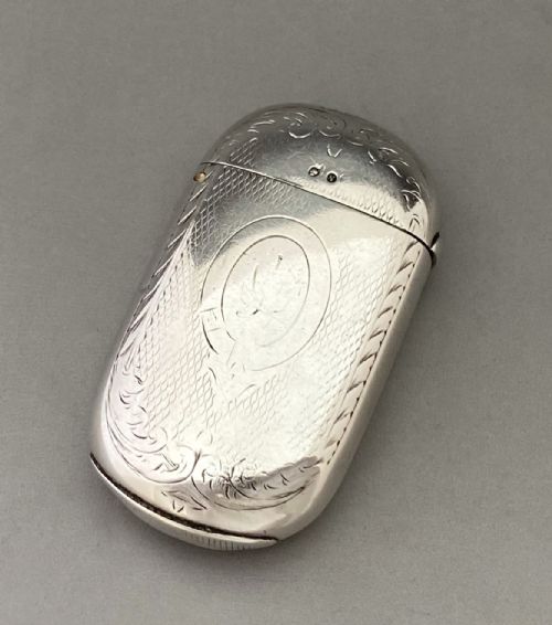 A Good Mid Victorian Silver Vesta