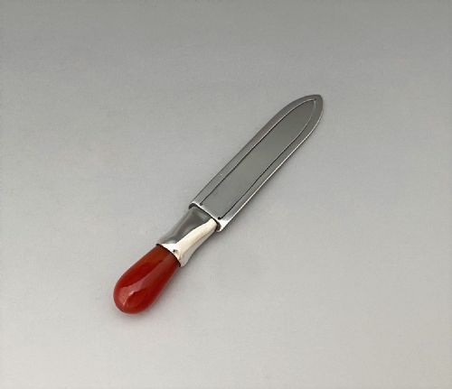 fig 1. A lovely Victorian silver bookmark