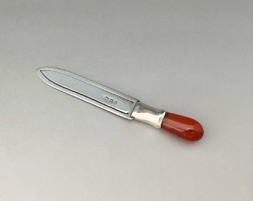 A Lovely Victorian Silver Bookmark