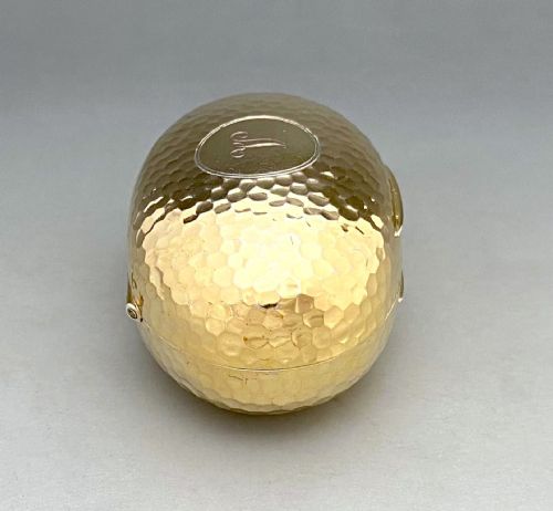 A FABULOUS EDWARDIAN SILVER GILT SNUFF TOBACCO BOX - ADDITIONAL PHOTO 2