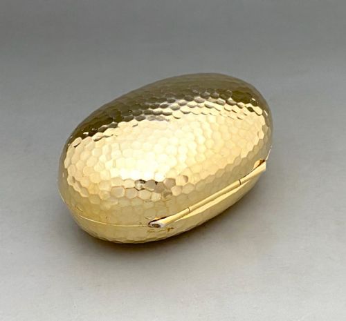 A FABULOUS EDWARDIAN SILVER GILT SNUFF TOBACCO BOX - ADDITIONAL PHOTO 5