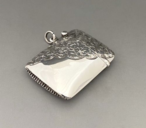 An Appealing Edwardian Silver Vesta