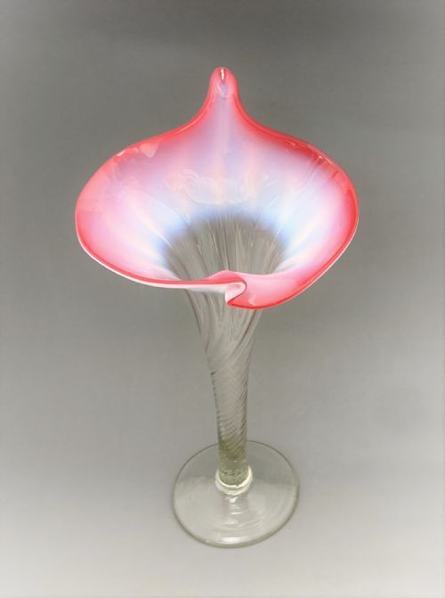 fig 1. An unusual Victorian Jack in the Pulpit glass vase