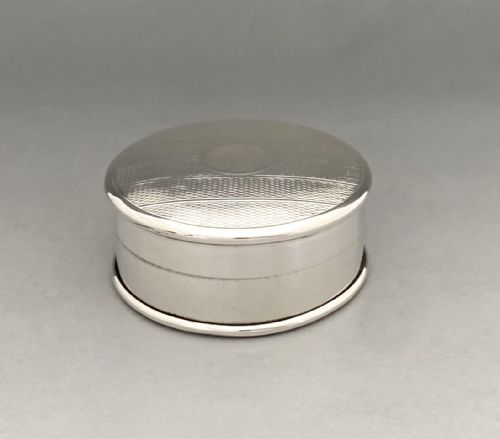 fig 1. A Charming George V Silver Trinket Box