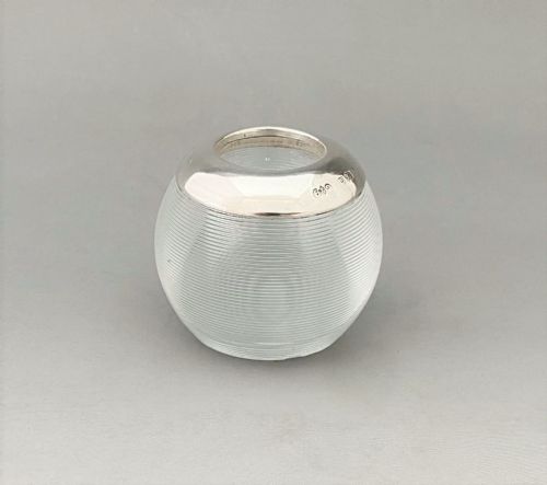 A Handsome Edwardian Silver Mounted Match Striker