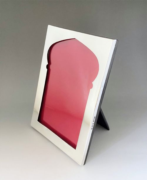 An Attractive Silver Photo Frame of Unusual Design