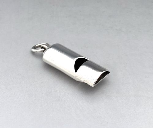 fig 1. A fine Edwardian Goldsmiths & Silversmiths dog whistle