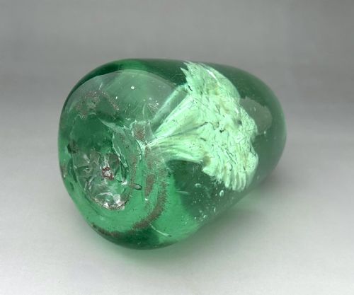 A RARE VICTORIAN GLASS DUMP WITH THISTLE SULPHIDE - ADDITIONAL PHOTO 5