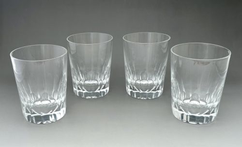 A Handsome Set of 4 Mid Victorian Whisky Tumblers
