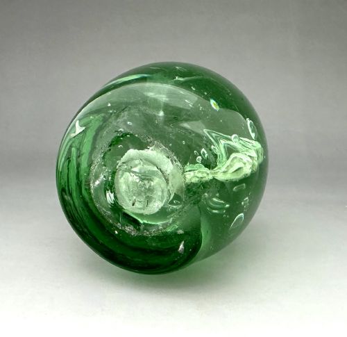 A RARE VICTORIAN GLASS DUMP WITH 'ENGLISH ROSE SCOTTISH THISTLE' SULPHIDE - ADDITIONAL PHOTO 5