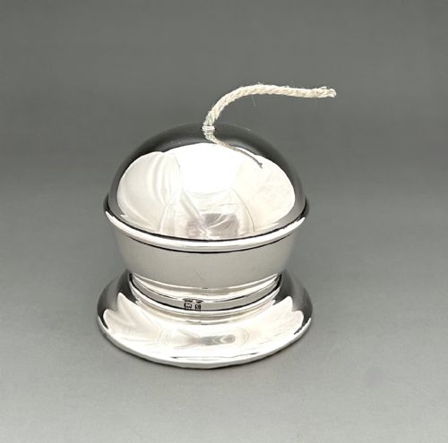 An Excellent Edwardian Silver String Box