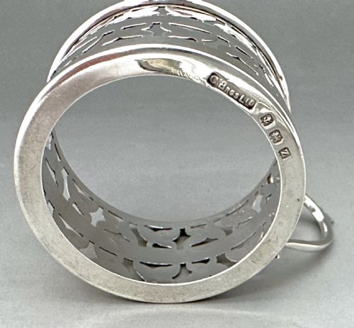 A STYLISH SET OF 6 SILVER MOUNTED COFFEE CANS SAUCERS SPOONS - ADDITIONAL PHOTO 9