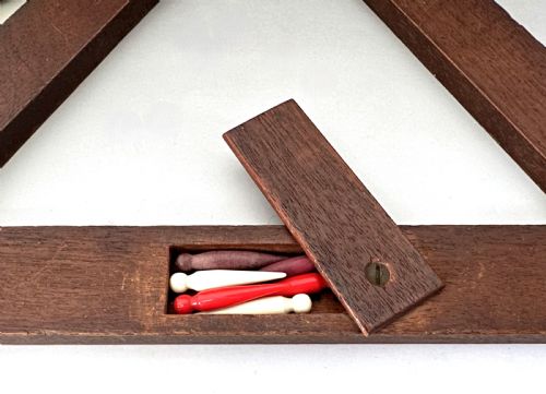 AN EXCELLENT MID VICTORIAN 3 HAND CRIBBAGE SET - ADDITIONAL PHOTO 2