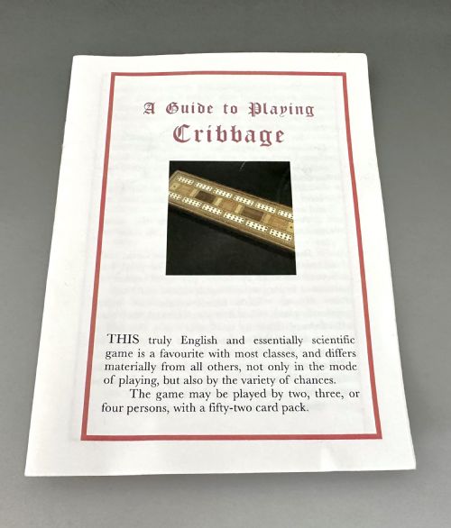 AN EXCELLENT MID VICTORIAN 3 HAND CRIBBAGE SET - ADDITIONAL PHOTO 4