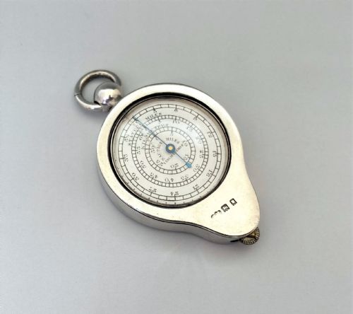 fig 1. A Rare George V Silver map measurer