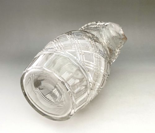 A HANDSOME ANGLOIRISH REGENCY CUT GLASS JUG - ADDITIONAL PHOTO 5