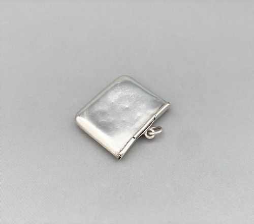 fig 1. A fine Edwardian silver stamp envelope