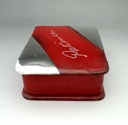 A WONDERFUL SILVER MOUNTED 'PATIENCE' BOX - ADDITIONAL PHOTO 5