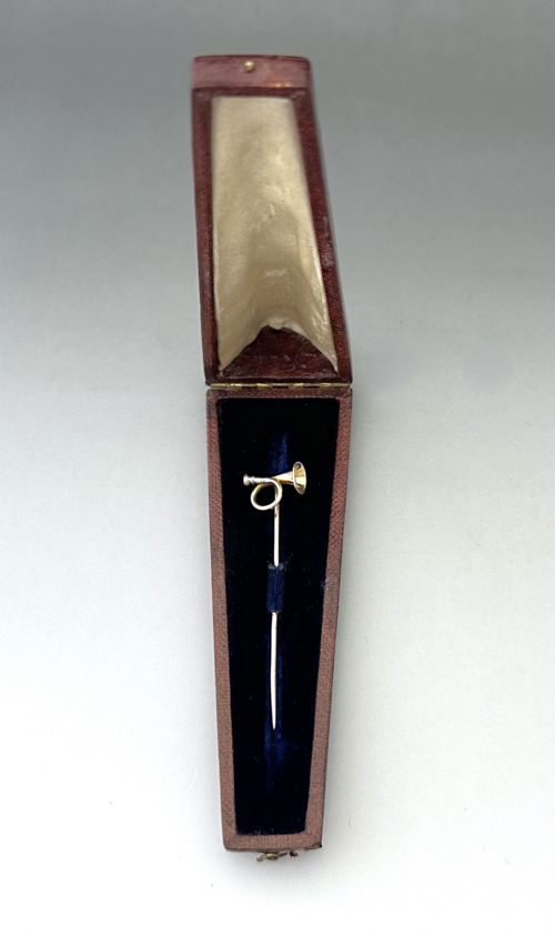 A COLLECTABLE 9CT GOLD VICTORIAN STICK PIN - ADDITIONAL PHOTO 1
