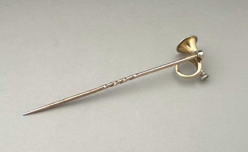 A COLLECTABLE 9CT GOLD VICTORIAN STICK PIN - ADDITIONAL PHOTO 3