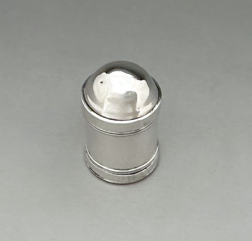 fig 1. A rare 18th Century silver nutmeg grater