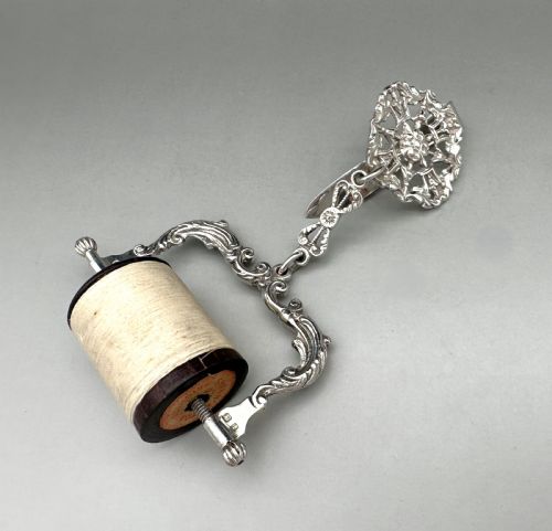 A Fabulous Cast Silver Edwardian Spool Knave
