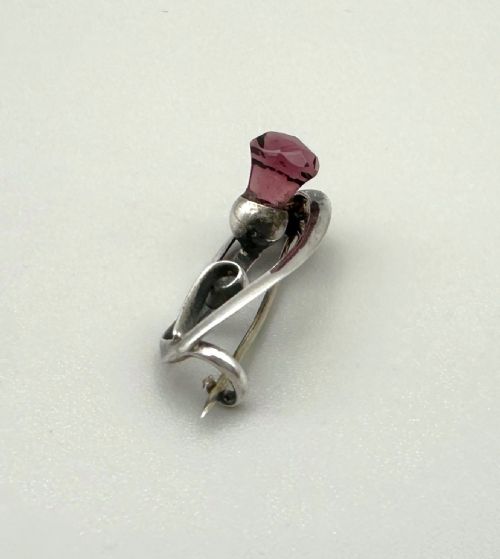 fig 1. A lovely Charles Horner silver thistle brooch