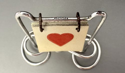 A DELIGHTFUL SILVER PLATED TRUMP MARKER - ADDITIONAL PHOTO 9