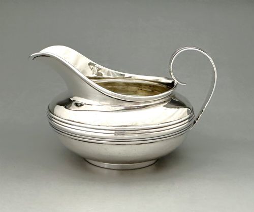 A Stylish George IV Silver Cream Jug