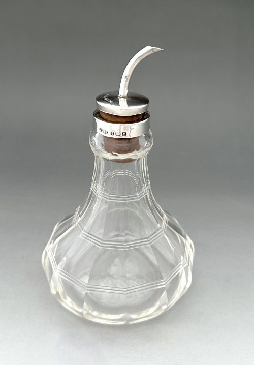 A Stylish Art Deco Silver Mounted Bitters Jigger