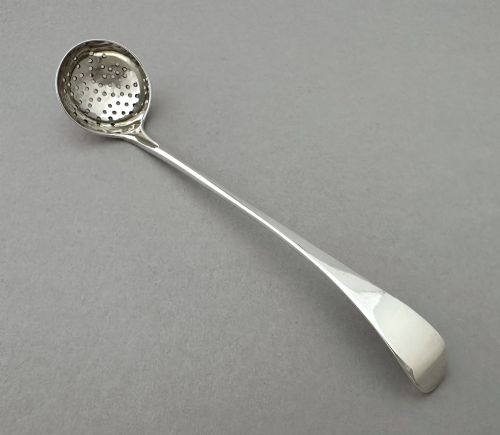 A Desirable Georgian Silver Spice Sifting Ladle