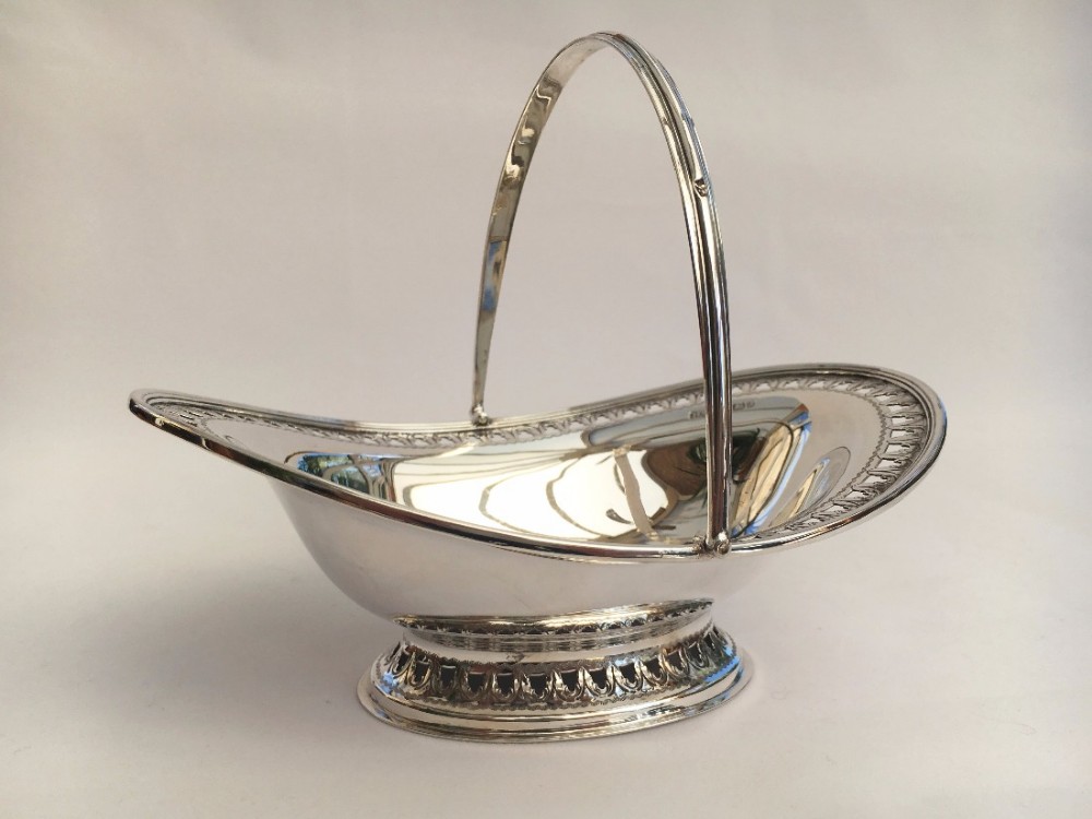 A delightful Victorian pierced silver sweetmeat basket
