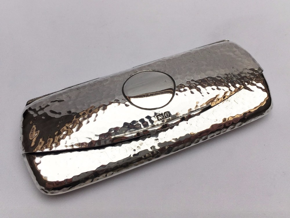 A fabulous Edwardian silver spectacle case by Sampson Mordan.