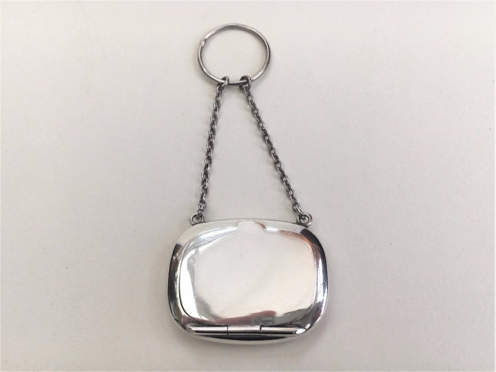A delightful silver pocket rouge.