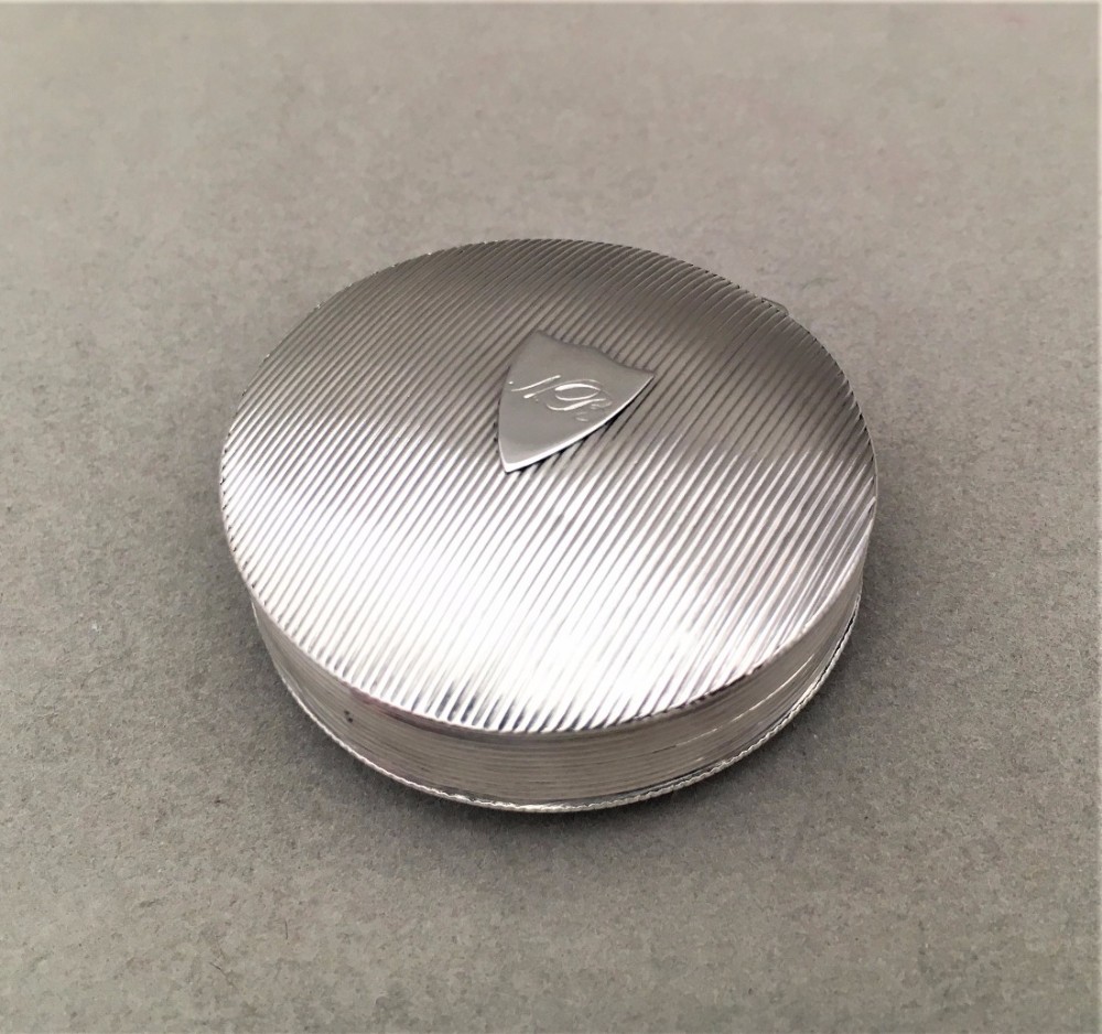 A Silver Dutch peppermint or pill box.