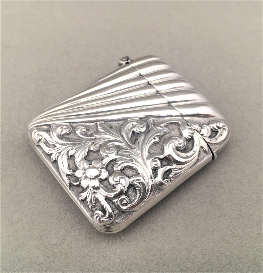 A Fabulous Chester Victorian silver Vesta.