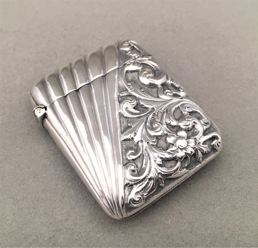 A Fabulous Chester Victorian silver Vesta. View II