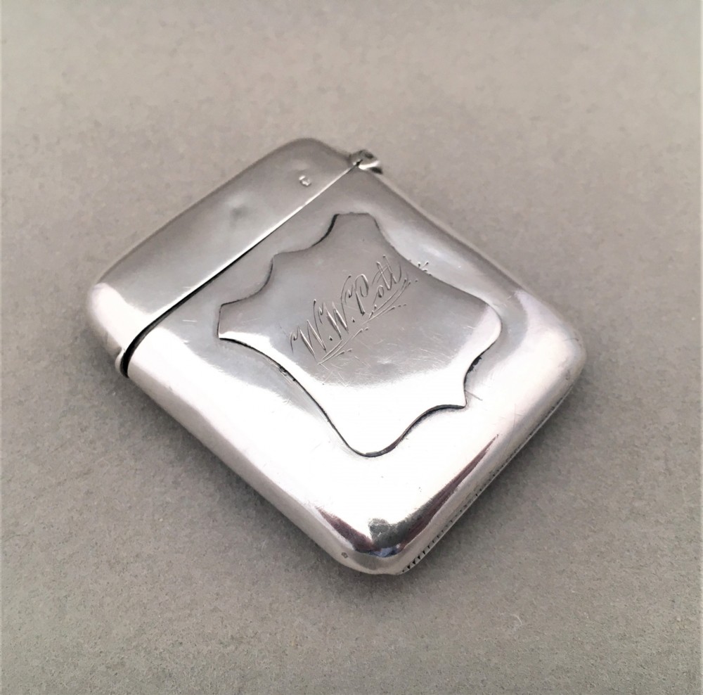 A Fabulous Chester Victorian silver Vesta. View VI