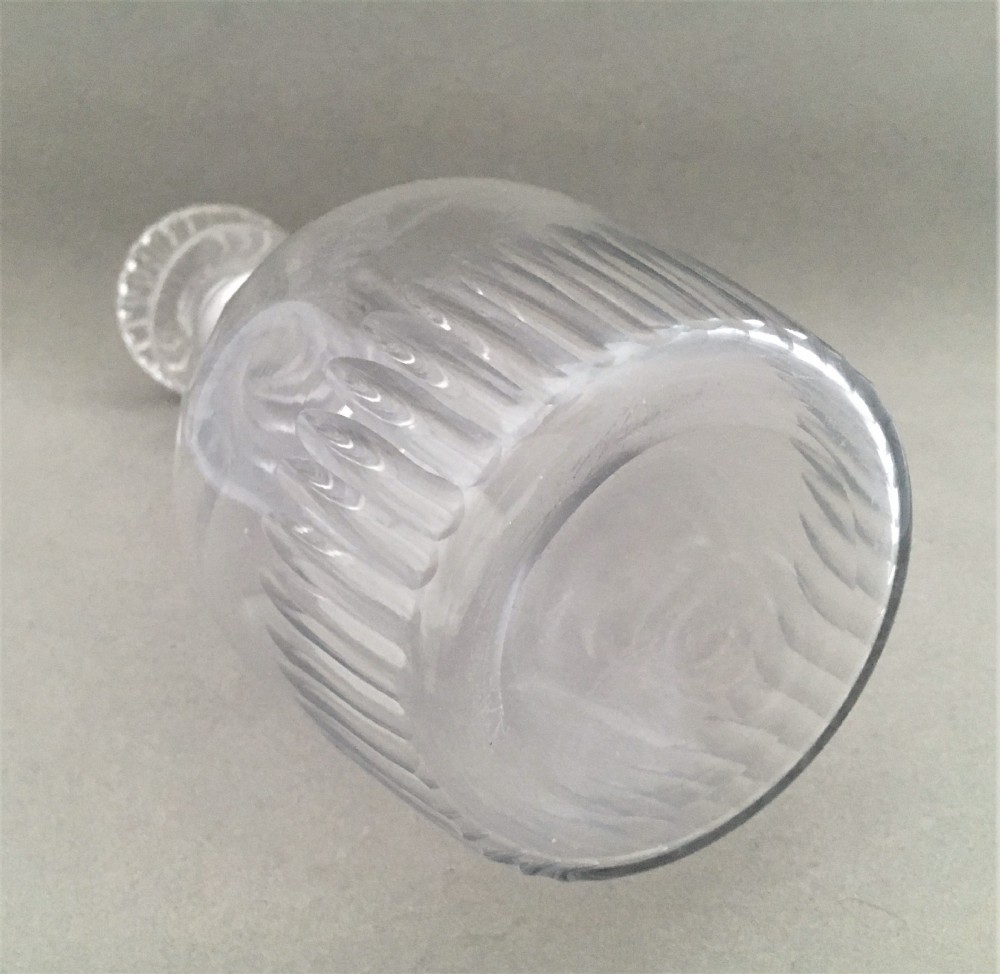 A georgian silver Madeira label and spirit decanter. View XI