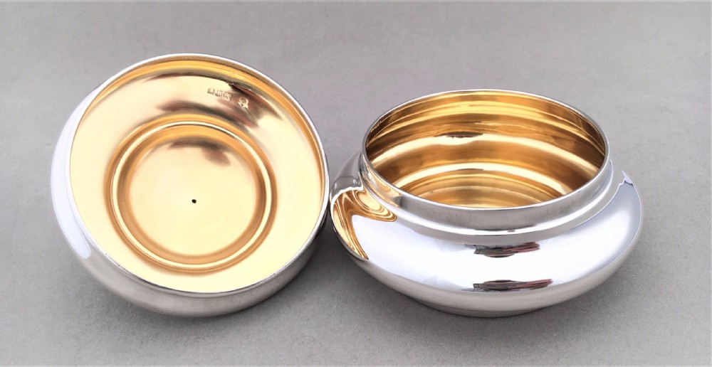 An interesting George V Silver Tea Caddy. View V