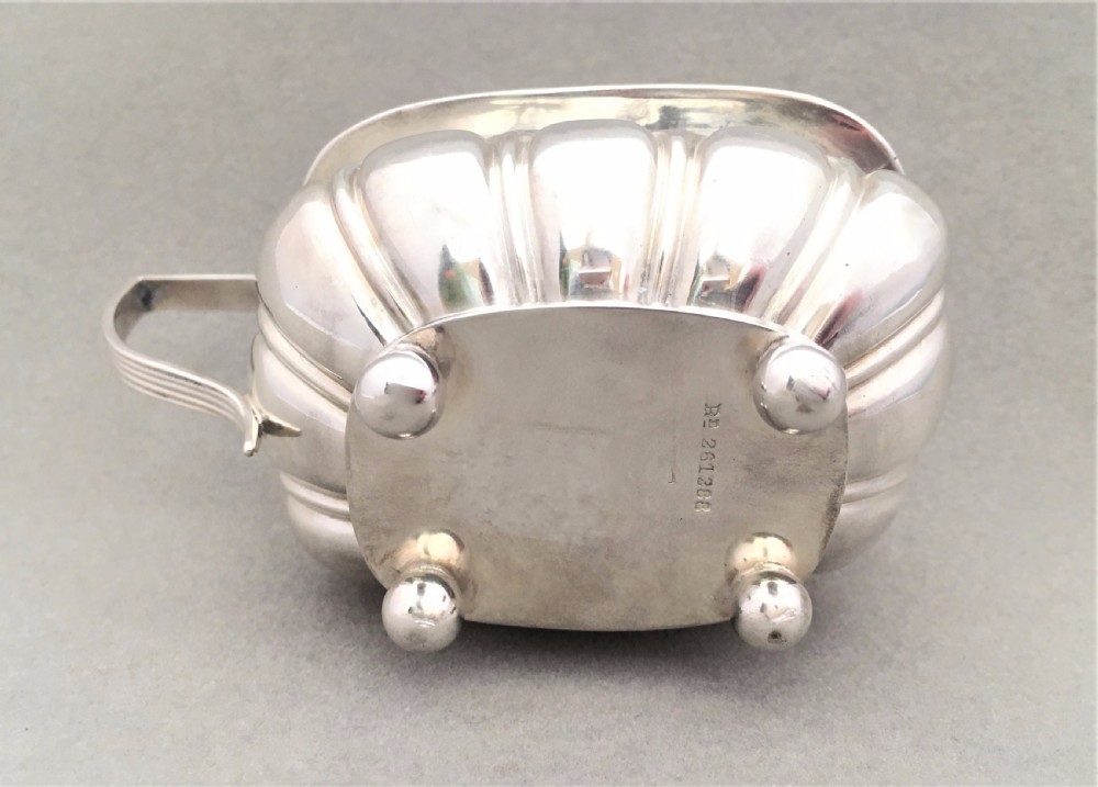 A Victorian Chester silver mustard pot View IV
