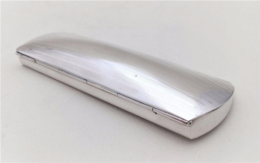 A handsome Chester silver spectacle or glasses case View IV